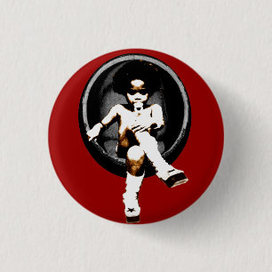 Badge Rond 2,50 Cm Enfant en bas âge de Miltant : Oeuf d'âme