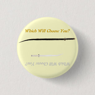 Badge Rond 2,50 Cm Épées de légende : Que vous choisira ?