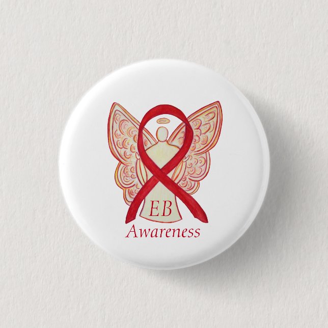 Badge Rond 2,50 Cm Épidermolyse Bullosa (EB) Sensibilisation Épidermo (Devant)