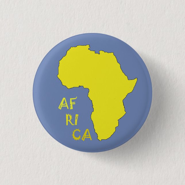 Badge Rond 2,50 Cm Épingle à boutons Afrique (Devant)