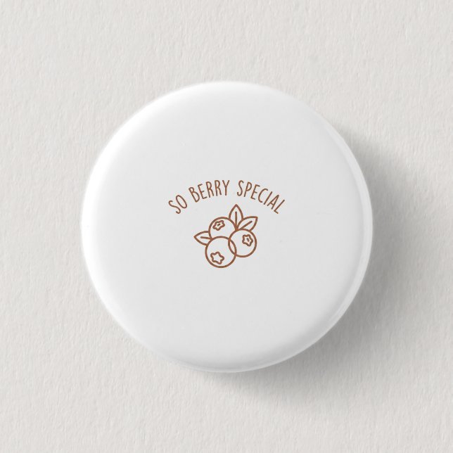 Badge Rond 2,50 Cm Épingle bouton spéciale aux fruits (Devant)
