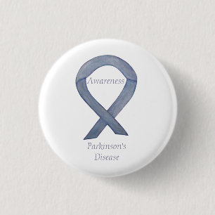 Badge Rond 2,50 Cm Épingle d'art du ruban de sensibilisation à la mal