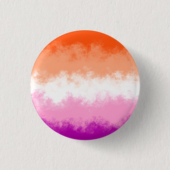 Badge Rond 2,50 Cm Épingle de drapeau de fierté lesbienne (Devant)
