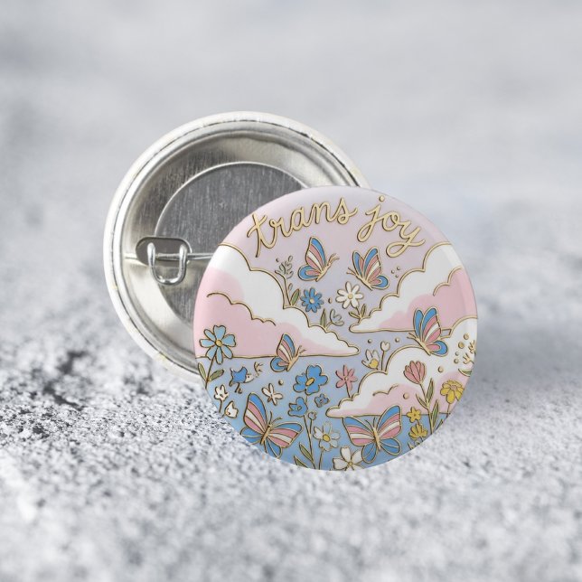 Badge Rond 2,50 Cm Épingle de joie trans Fierté LGBTQ (Créateur téléchargé)