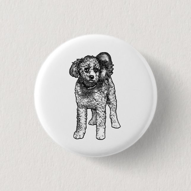 Badge Rond 2,50 Cm Épingle Dot Joy (Devant)