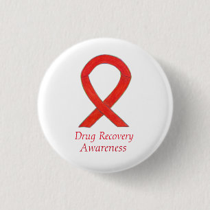 Badge Rond 2,50 Cm Épingle personnalisée du ruban de sensibilisation 