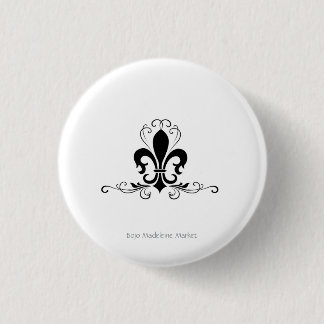 Badge Rond 2,50 Cm Épinglette à petit bouton de Bojo Madeleine Market