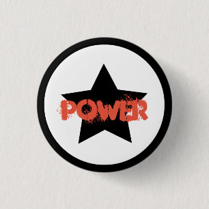 Badge Rond 2,50 Cm Épinglette de bouton étoile de chef d'équipe
