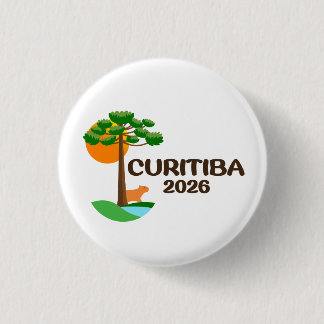 Badge Rond 2,50 Cm Épinglette de la Convention internationale de Curi