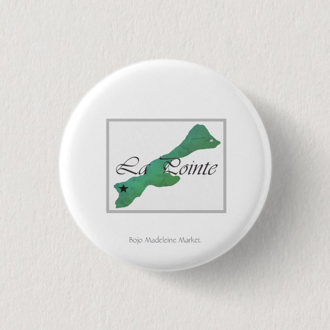 Badge Rond 2,50 Cm Épinglette petit bouton La Pointe (Devant)