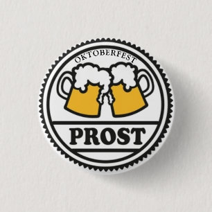 Badge Rond 2,50 Cm Épinglette PROST Oktoberfest