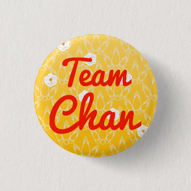 Badge Rond 2,50 Cm Équipe Chan (Devant)