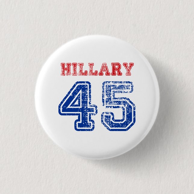 Badge Rond 2,50 Cm Équipe Hillary 45 (Devant)