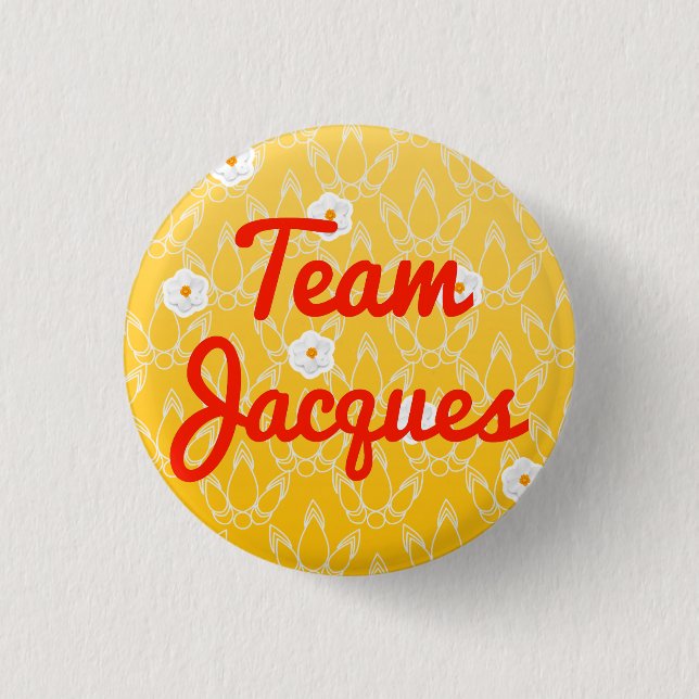 Badge Rond 2,50 Cm Équipe Jacques (Devant)