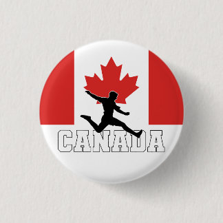 Badge Rond 2,50 Cm Équipe nationale de football du Canada