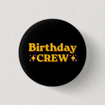 Équipe rétro d'anniversaire