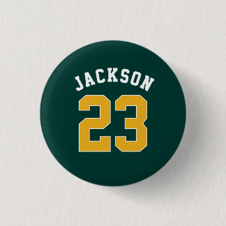 Badge Rond 2,50 Cm Équipe sportive personnalisée Jersey Numéro Nom