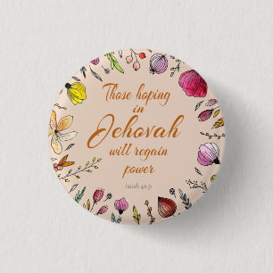 Badge Rond 2,50 Cm Ésaïe 40:31