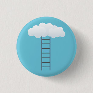 Badge Rond 2,50 Cm Escalier au ciel
