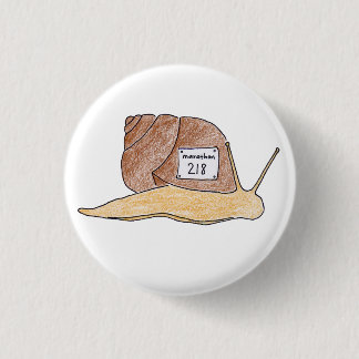 Badge Rond 2,50 Cm escargot