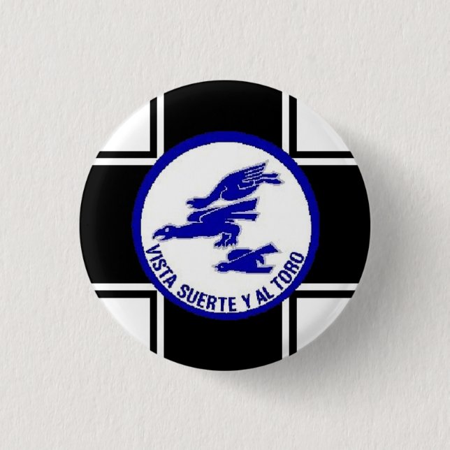 BADGE ROND 2,50 CM ESCUADRILLA AZUL (Devant)