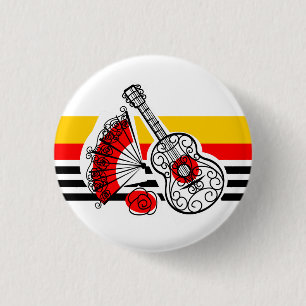 Badge Rond 2,50 Cm Espagnol Souvenirs Classic Bouton rond