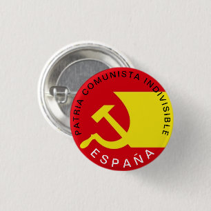 Badge Rond 2,50 Cm España Socialista y Unida Button