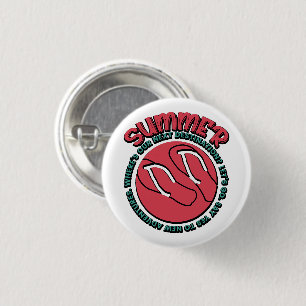 Badge Rond 2,50 Cm Été Dites Oui À Nouvelle Aventure