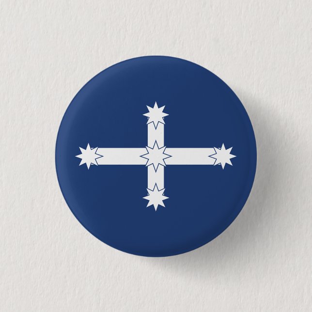 Badge Rond 2,50 Cm Eureka Flag (Devant)