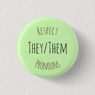 Badge Rond 2,50 Cm Eux/eux pronoms de respect