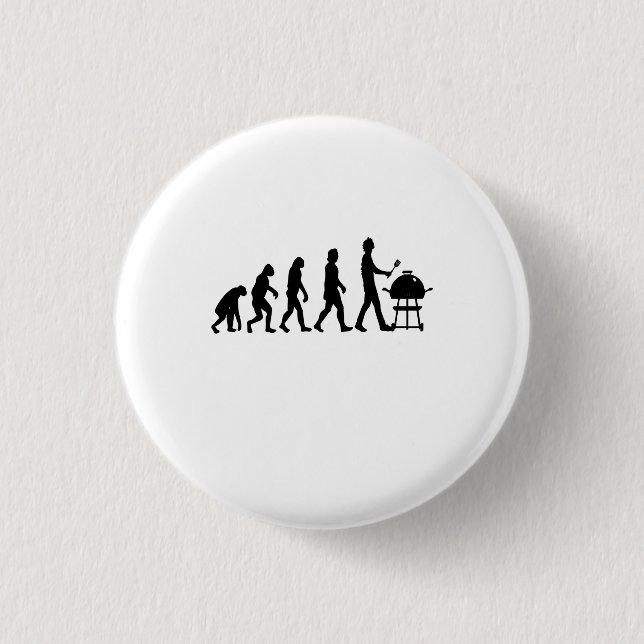 Badge Rond 2,50 Cm Évolution barbecue (Devant)