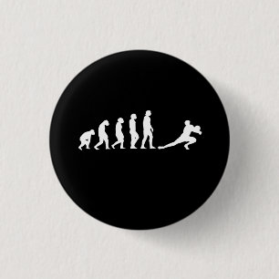 Badge Rond 2,50 Cm Évolution du volley-ball
