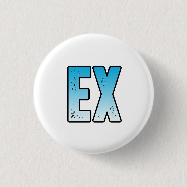 Badge Rond 2,50 Cm ex-femme ex-mari (Devant)