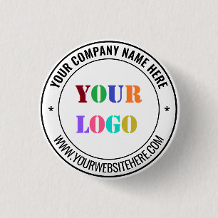 Badge Rond 2,50 Cm Exemple de bouton promotionnel pour votre entrepri