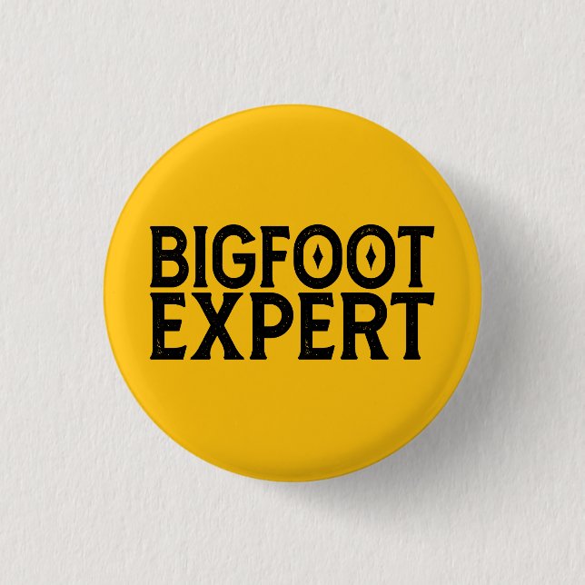 Badge Rond 2,50 Cm Expert Bigfoot (Devant)