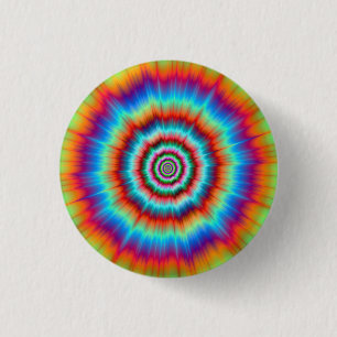 Badge Rond 2,50 Cm Explosion du bouton Pinback en bleu et orange