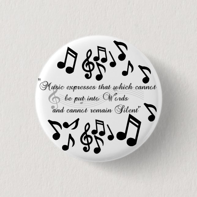 Badge Rond 2,50 Cm Express de musique (Devant)