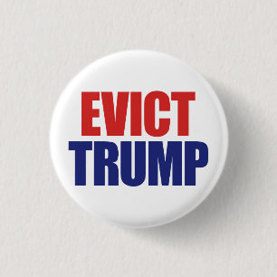 Badge Rond 2,50 Cm Expulser Trump - Mettre en accusation le président