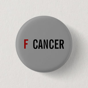 Badge Rond 2,50 Cm F  CANCER button