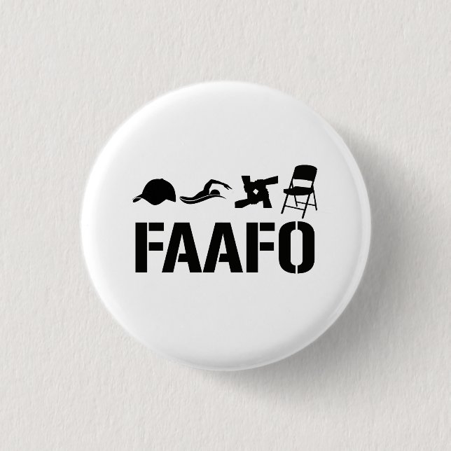 Badge Rond 2,50 Cm F@ck Et Découvrir (Devant)