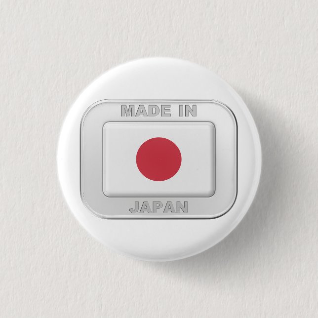 Badge Rond 2,50 Cm Fabriqué au Japon (Devant)