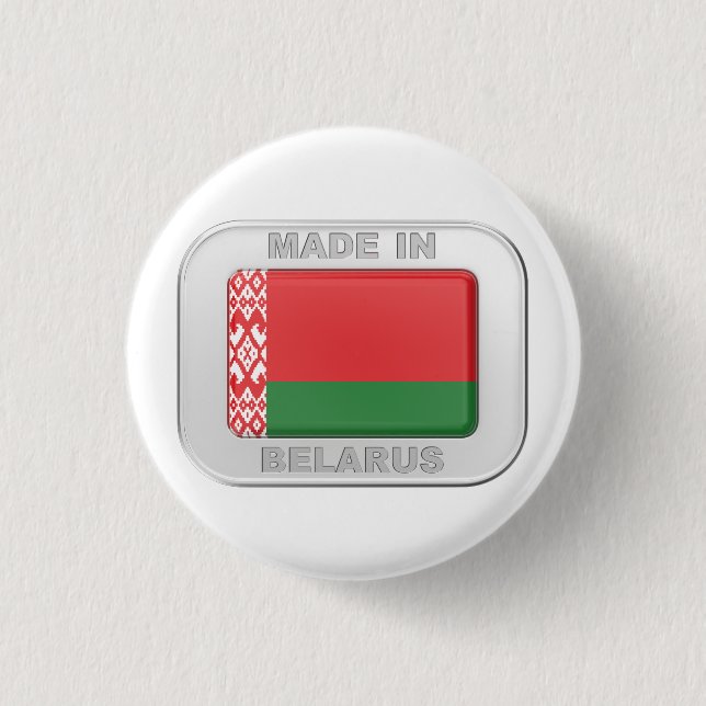 Badge Rond 2,50 Cm Fabriqué en Biélorussie (Devant)