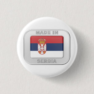 Badge Rond 2,50 Cm Fabriqué en Serbie