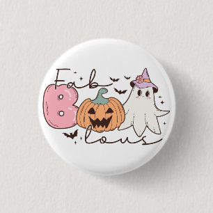 Badge Rond 2,50 Cm Fabuleux Halloween
