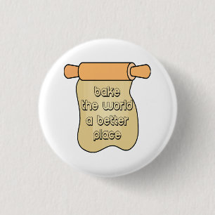 Badge Rond 2,50 Cm Faire du monde un meilleur endroit