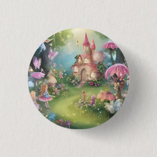 Badge Rond 2,50 Cm Fairy Wonderland