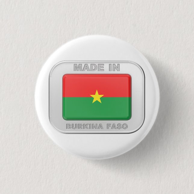 Badge Rond 2,50 Cm Fait au Burkina Faso (Devant)