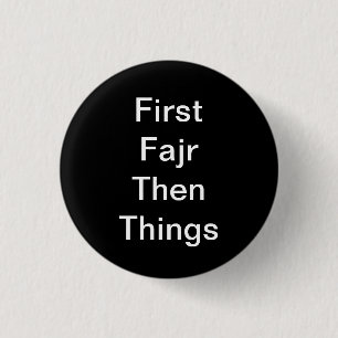 Badge Rond 2,50 Cm Fajr First