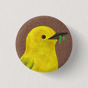 Badge Rond 2,50 Cm Fauvette