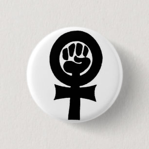 Badge Rond 2,50 Cm Femifist
